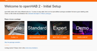 OpenHABianPi OpenHAB2 dashboard porta 8080 ciaobit.com